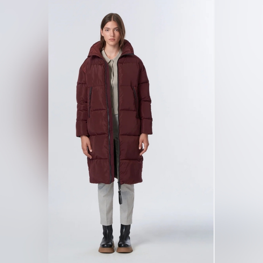 Norden Aleta Longline Puffer Jacket. Size: XL.
